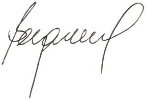 Ben Texter signature